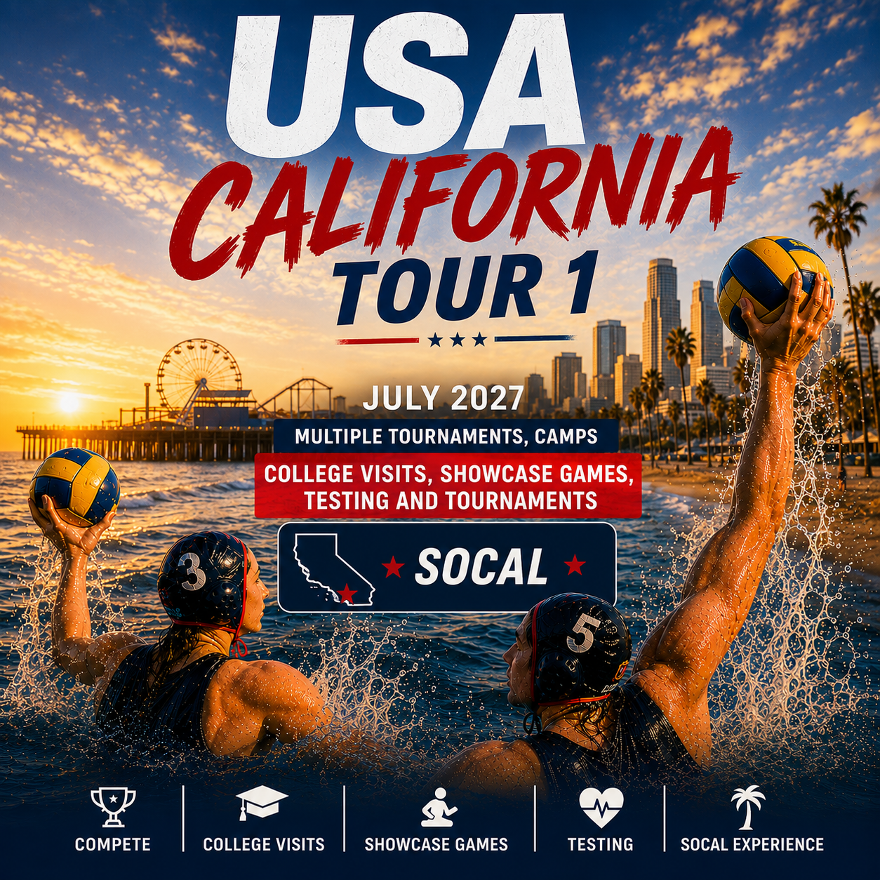 USA California (Socal Tour 1) 2027